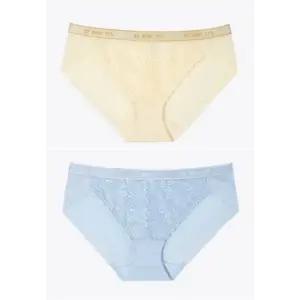 [롯데백화점]예스 버터 옐로우 ,블루 레이스 팬티 2종택1 YSWPZA13