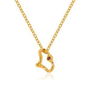 갤러리아 여자 순금 목걸이 체인 마르크 24K 3.75g 18K장식