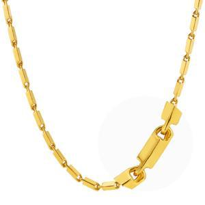 갤러리아 남자 순금 목걸이 대나무 체인 24K 37.5g 18K장식