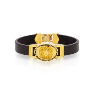 갤러리아 여자 순금 팔찌 메두사 가죽 24K 18.75g 18K장식