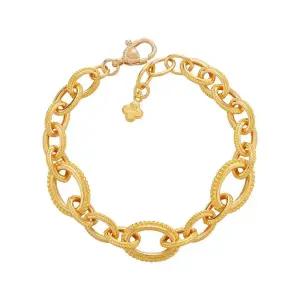 갤러리아 여자 순금 팔찌 체인 트위스트 휠 24K 26.25g 18K장식