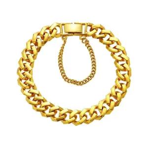 갤러리아 남자 순금 팔찌 팔각 체인 24K 37.5g 18K장식