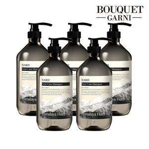 부케가르니 히말라야 허브 나드 토탈케어 샴푸 시그니처향 1000ml x5개