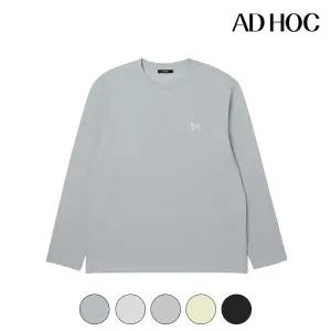 [애드호크] 남여공용 베이직 긴팔 크루넥 티셔츠(HA2LT92)