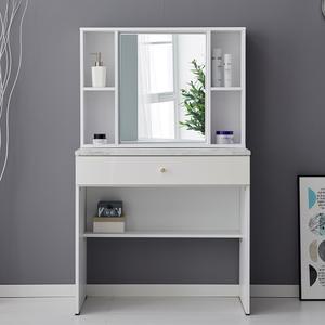 채움가구 베이직 수납 화장대+거울포함 600