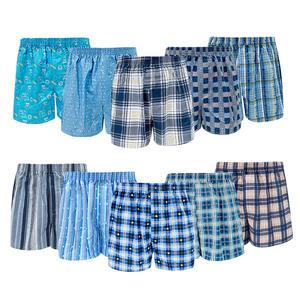 [란젤] 남성 국산 순면 트렁크 (10매) 사각팬티 면팬티 니트박서