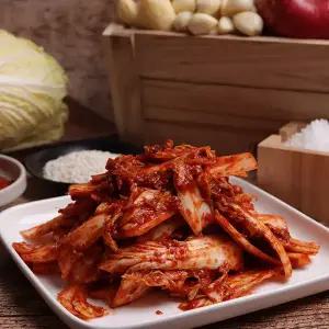 [말바우시장 선김치] 아삭하고 달큰한 국산 전라도 알배기 겉절이