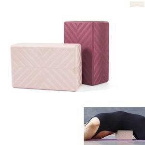 가벼운 EVA 스펀지 요가블럭 1개입 초보 입문 용 스폰지 요가블록 사각