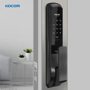 코콤 도어락 푸시풀 무타공 비밀번호 지문인식 NP750 모던블랙 도어락