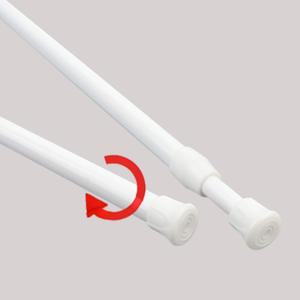 얇은 주방압축봉 무타공 신축봉 창틀 암막커튼봉 압착봉