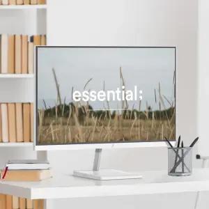 주연테크 V24FX-W 24인치 FHD LED PC 컴퓨터 모니터 화이트 100Hz 1ms 프리싱크