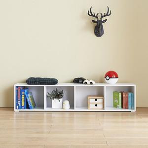 [가구리빙]주니토 1400 1단 낮은 책장 기본형 2colors