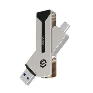 HP 911 Pro 초소형 외장 SSD USB3.2 256GB 스윙형 OTG Type C + A