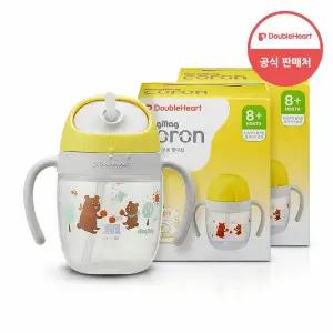 [더블하트] 마그마그 코롱 빨대컵 1+1
