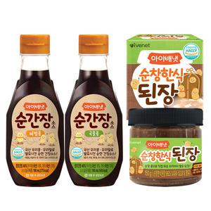 [아이배냇] 이유식재료 순간장 된장 세트
