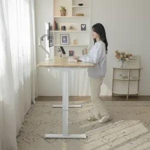 핏쳐 수동식 모션 데스크 스탠딩책상 커스터마이징 M1 PLUS 높이조절책상