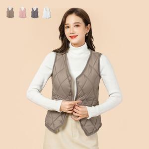 브이넥 솜패딩 조끼 여성 경량 캠핑 등산 베스트 패딩조끼 남자패딩조끼 여자패딩조끼 경량패딩조끼 남성조