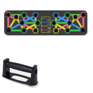 18구 푸쉬업보드 실내운동기구 팔굽혀펴기 상위 팔 스포츠 삼두근