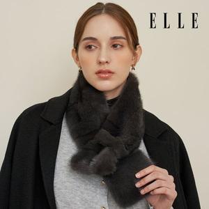[엘르] 헤나 밍크 퍼 머플러 SE44MF201