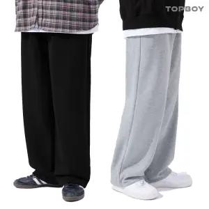 탑보이 기모 위너 롱 와이드 밴딩 트레이닝 바지 팬츠 3컬러