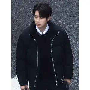 [롯데백화점]프로젝트엠 남성 하이넥 2WAY 지퍼 다운 점퍼(EPE4JD1800)