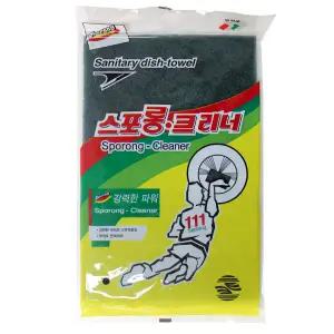 쌍마산업 스포롱 크리너 부직포 수세미