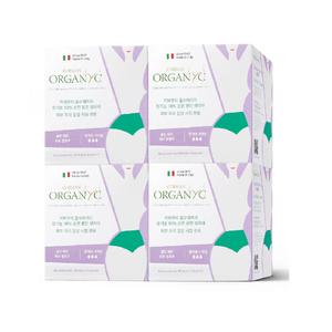 유기농 순면 콜만 헤비플로우 패드 10개 x 4팩