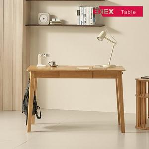 [ENEX]프롬 고무나무 원목책상 1000