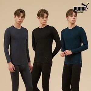 [NS홈쇼핑]푸마 웜셀 남성 엠보기모 웜웨어 6종(상의 3종+하의 3종)[34884833]