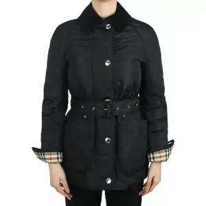버버리 25SS 여성 퀄팅 자켓 블랙 8071843 A1189