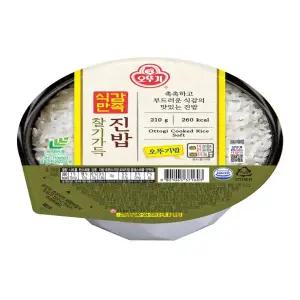 찰밥 햇밥 오뚜기밥 오뚜기진밥 210g 18개