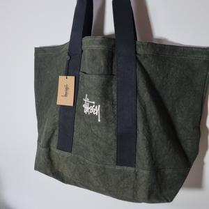 스투시 토트백 숄더백 학생 직장인 캔버스 워시드 빅사이즈