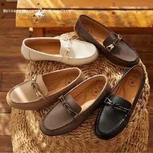 비버리힐즈폴로클럽 여성 천연소가죽 위빙 컴포트화