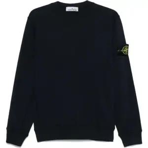 (당일) 25SS 스톤 아일랜드 와펜 패치 네이비 맨투맨 S156100020 S0060 V0020