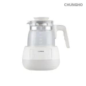 청호나이스 HK-13B505WO 분유포트 오트밀베이지 SUS316스텐 내열강화유리 유아용