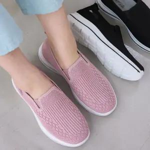 여성용 경량 매쉬 슬립온 봄 여름 운동화