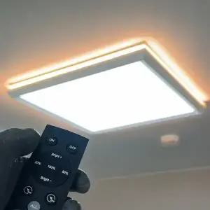 LED 방등 50W 거실 등 안방 조명 리모컨 LED 전등 교체