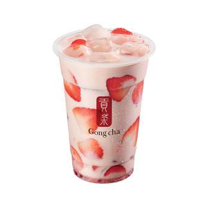 [공차] 딸기 듬뿍 밀크티