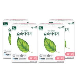 예지미인 숲속이야기 비오셀 중형 36P X 4팩