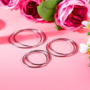 써지컬 원터치 빅사이즈 링 피어싱 귀걸이