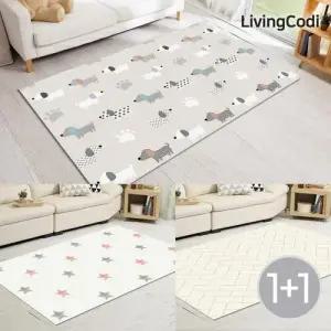 [비밀특가]리빙코디 1+1 리빙매트 150x200x1cm (8종/택1) 놀이방매트 발코니매트