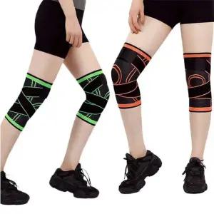 [한쌍구성] 이중밴드로 꽉 잡아주는 무릎보호대