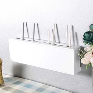 셋탑박스 공유기 라우터 보관함 케이스 1단 소켓 콘센트 와이파이정리함 커피 티비