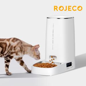 로제코 고양이 강아지 자동 급식기 4L 사료 반려견 반려묘 스마트 반려동물 애견 자동급식기