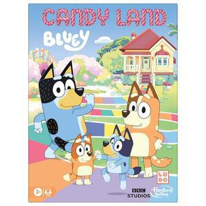 해즈브로 게이밍 캔디 랜드 블루이 에디션 보드 게임 3세 이상 6명 플레이어 아빠 엄마 블루이 빙고 머핀