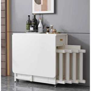 접이식 식탁 테이블 의자 세트 공간활용 아일랜드 확장형