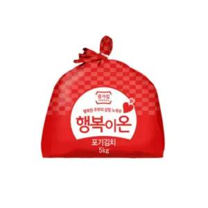 대상 종가 행복이온 포기김치 5kg