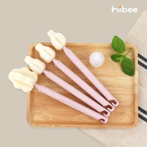 [하이비] 국내1위 몽글이 젖병젖꼭지 세척솔 5종 세트 젖병 젖꼭지 텀블러 빨대세척솔