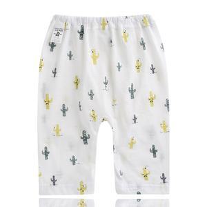 아기옷 선인장 쟈가드 7부실내바지 돌 두돌 남아 여아 봄여름 유아동바지_그린베베