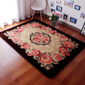 부드러운 포근한 꽃무늬 극세사 양털 겨울 꽃무늬이불 레드 코랄 프린트 코튼 SS 장식